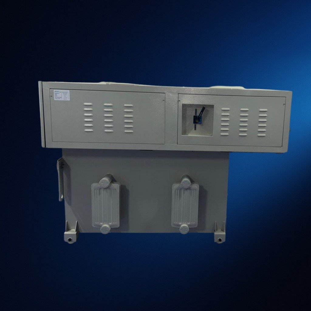 Servo Control Voltage Stabilizers (6KVA to 600KVA) - Side View